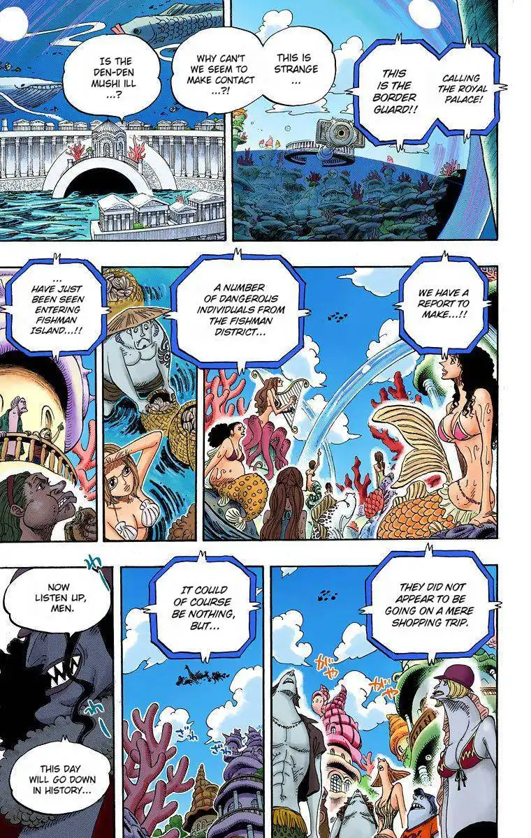 One Piece - Digital Colored Comics Chapter 391 7